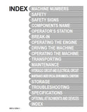 Hitachi 180-3 Class Hydraulic Excavator operator’s manual SN:010372 and up