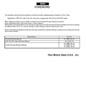 2014 Hino 238 Series Truck Service Repair Manual