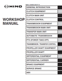 2014 Hino 238 Series Truck Service Repair Manual
