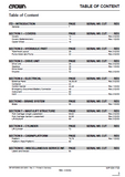 Crown WP2000S Series Pallet Truck Parts Catalogue Manual