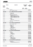 Crown WS2000 Series Forklift Service Repair Manual