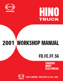 2001 Hino SG series Truck Service Repair Manual