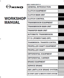2005 Hino 308 Series Truck Service Repair Manual