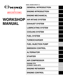 2008 HINO 145 series Truck Service Repair Manual