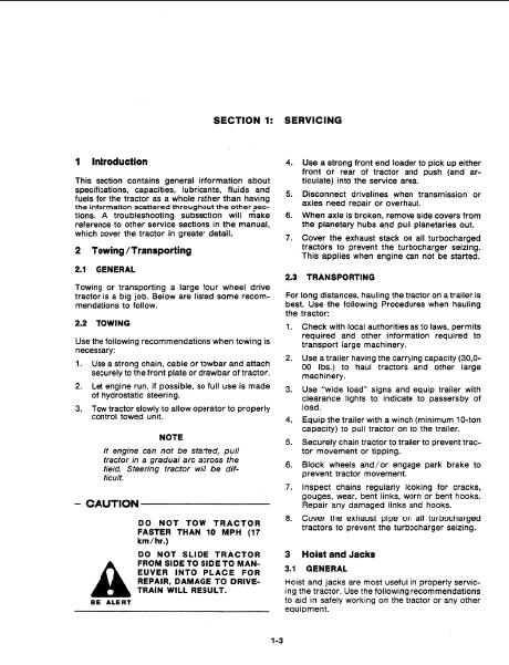 Ford Versatile 700 Series 2 Tractor Service Repair Manual ...