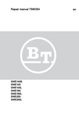 BT TOYOTA SWE200L Electric Stacker Truck Service Repair Manual