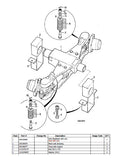 JCB TLT 35D Teletruk Parts Catalogue Manual (Serial Number: 01176592-01176999)