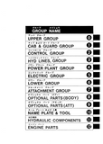 Kobelco SK460LC Crawler Excavator Parts Catalogue Manual SN: YS000739 and up