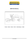 New Holland TC5050 Hillside Combine Harvesters Service Repair Manual