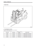 MITSUBISHI FD135N FORKLIFT TRUCKS Service Repair Manual SN：F15D-60011-UP