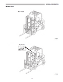 MITSUBISHI FG15N FORKLIFT TRUCKS Service Repair Manual SN：EF34L-0001-UP