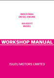 JCB Isuzu Engine AA-6SD1T Service Repair Manual