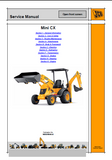 JCB Mini CX Backhoe Loader Service Repair Manual SN：M1042000 Onwards