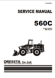 Dressta 560C Wheel Loader Service Repair Manual SN: 15001 and up