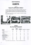 Kubota B5100D Tractor Service Repair Manual