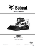 Bobcat T750 Skid Steer Loader Service Repair Manual (S/N AT5T11001 and Above)