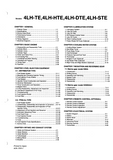 Yanmar 4LH-TE Series Marine Diesel Engine Service Repair Manual