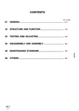 Komatsu PC210, 210LC-6 STD Hydraulic Excavator Service Repair Manual SN：30980 and up
