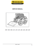 New Holland L215 Skid Steer Loader Service Repair Manual