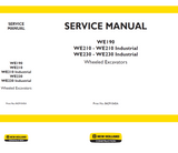 NEW HOLLAND WE230 WHEEL LOADER Service Repair Manual