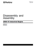 PERKINS 2500 SERIES 2506-15 INDUSTRIAL ENGINE ( MGD) Service Repair Manual