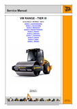 JCB VM132D Smooth Drum Roller Service Repair Manual SN: 1801295