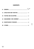 Komatsu D21AG-7 Dozer Bulldozer Service Repair Manual S/N 75001 and up
