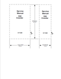 CASE 550 Crawler Dozer Service Repair Manual
