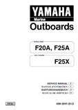 YAMAHA F25AET, F25TR OUTBOARD Service Repair Manual L: 401032