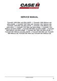 CASE IH FARMALL 110V Tier 4A (interim) Tractor Service Repair Manual