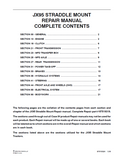 CASE IH JX95 STRADDLE MOUNT Service Repair Manual