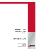 CASE IH FARMALL 120U Tractor Service Repair Manual