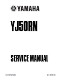 2002 Yamaha YJ50R Vino Service Repair Manual