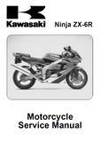 2002 Kawasaki ZX600-J3 Ninja ZX-6R Service Repair Manual