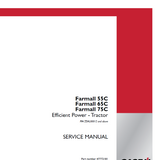 CASE IH Farmall 75C Efficient Power - Tractor Service Repair Manual (PIN ZDAL00012 and above)