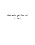Hitachi EX200-3 Excavator Service Repair Manual