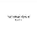 Hitachi EX220-3 Excavator Service Repair Manual