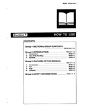 Hitachi EX270 Excavator Service Repair Manual