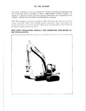 Hitachi EX200 Excavator operator’s manual Serial No. 36846 and up