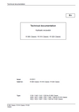 Liebherr R 916 Classic Hydraulic Excavator Service Repair Manual SN：17943 and up