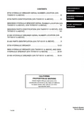 Bobcat B700 B850 B950 B1400 Hydraulic Breaker Service Repair Manual S/N 797000101 And Above