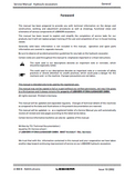 Liebherr A914 Litronic Wheel Excavator Service Repair Manual SN：6001 and up