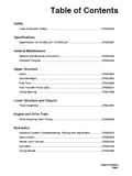 Daewoo Doosan DX500LCA Excavator Service Repair Manual (Serial Number 10001 and Up)