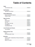 Daewoo Doosan DX700LC Excavator Service Repair Manual (Serial Number 5001 and Up)
