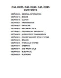 CASE IH D35 Tractor Service Repair Manual