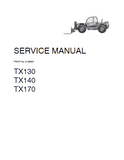 CASE TX130 TELESCOPIC HANDLER Service Repair Manual