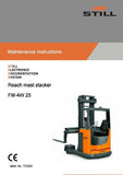 Still FM-4W 25 Forklift Service Repair Manual