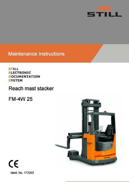 Still FM-4W 25 Forklift Service Repair Manual