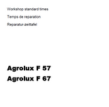 Deutz Fahr Agrolux F67 Tractor Parts Catalogue Manual
