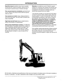 Hitachi EX120-5 Excavator operator’s manual Serial No. 054557 and up